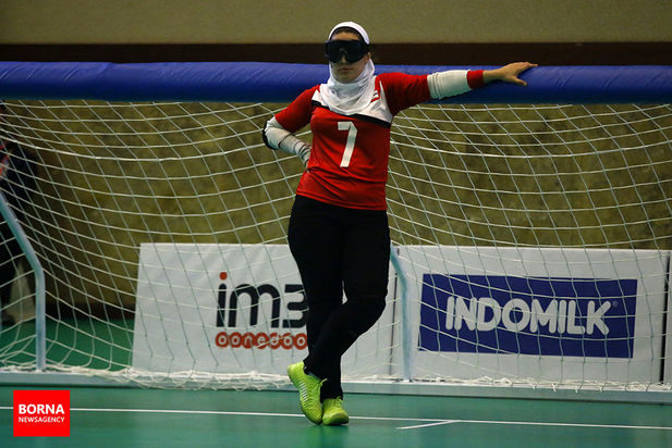 دیدار تیم گلبال بانوان ایران و چین- بازی‌های پاراآسیایی جاکارتا ۲۰۱۸