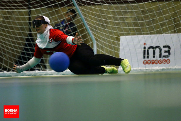 دیدار تیم گلبال بانوان ایران و چین- بازی‌های پاراآسیایی جاکارتا ۲۰۱۸