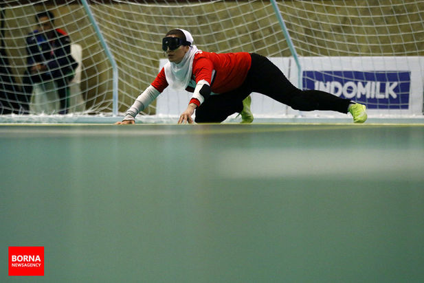 دیدار تیم گلبال بانوان ایران و چین- بازی‌های پاراآسیایی جاکارتا ۲۰۱۸