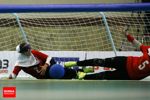 دیدار تیم گلبال بانوان ایران و چین- بازی‌های پاراآسیایی جاکارتا ۲۰۱۸