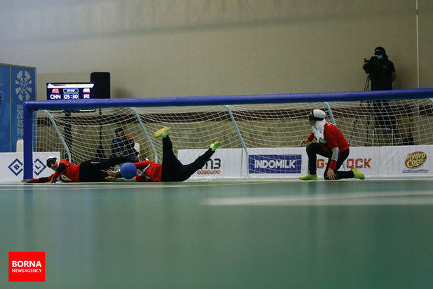 دیدار تیم گلبال بانوان ایران و چین- بازی‌های پاراآسیایی جاکارتا ۲۰۱۸