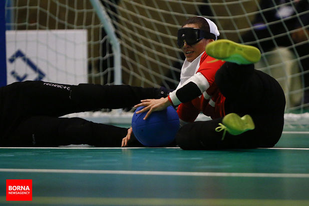 دیدار تیم گلبال بانوان ایران و چین- بازی‌های پاراآسیایی جاکارتا ۲۰۱۸