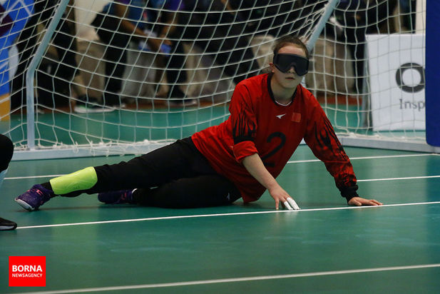 دیدار تیم گلبال بانوان ایران و چین- بازی‌های پاراآسیایی جاکارتا ۲۰۱۸