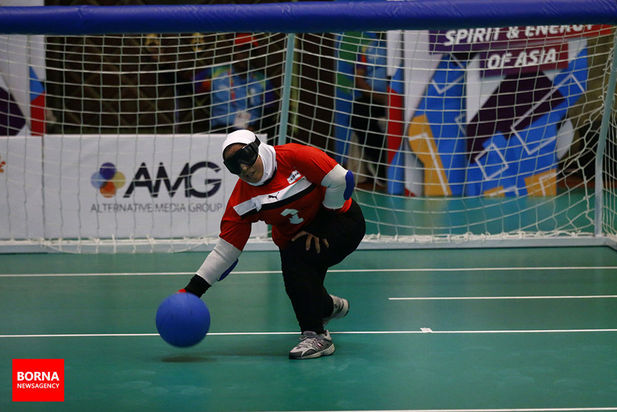 دیدار تیم گلبال بانوان ایران و چین- بازی‌های پاراآسیایی جاکارتا ۲۰۱۸