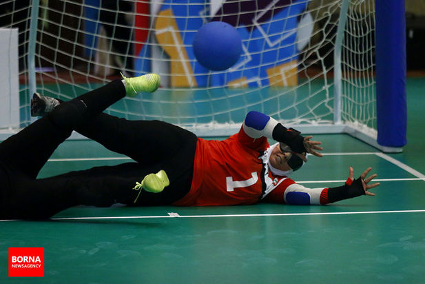 دیدار تیم گلبال بانوان ایران و چین- بازی‌های پاراآسیایی جاکارتا ۲۰۱۸