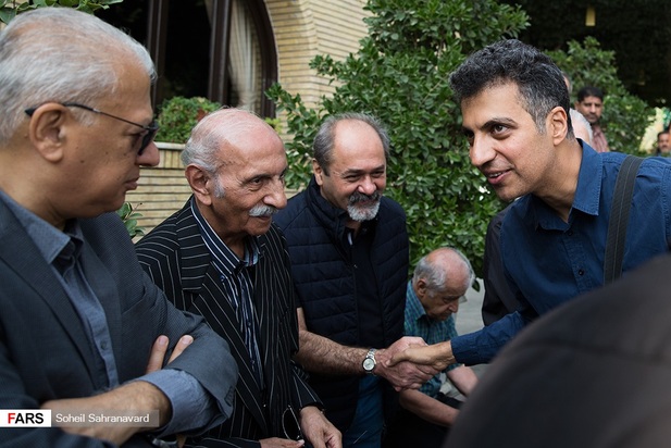 تصاویر مراسم تشییع پیکر بهرام شفیع