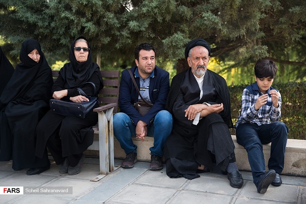 تصاویر مراسم تشییع پیکر بهرام شفیع