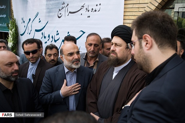 تصاویر مراسم تشییع پیکر بهرام شفیع