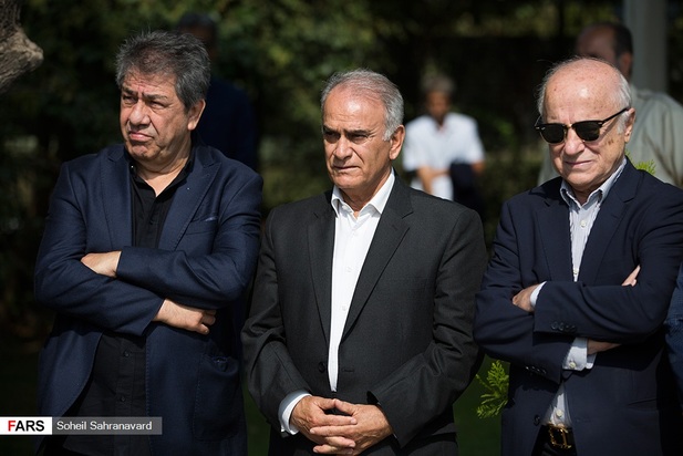 تصاویر مراسم تشییع پیکر بهرام شفیع