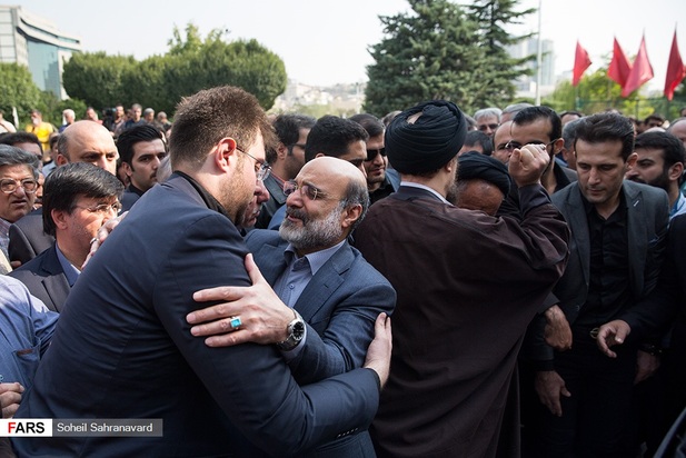 تصاویر مراسم تشییع پیکر بهرام شفیع