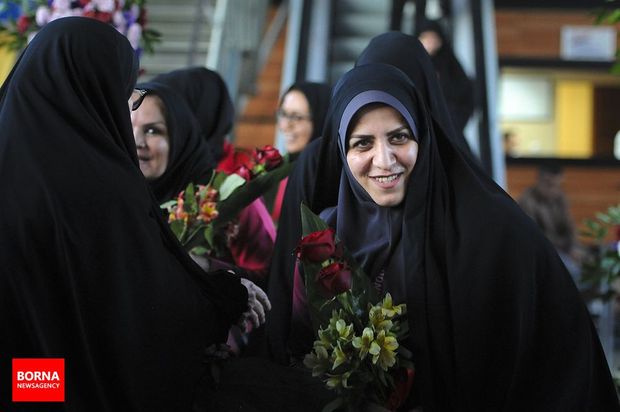 تصاویر بازگشت کاروان ورزشی ایران از بازی‌های پاراآسیایی ۲۰۱۸