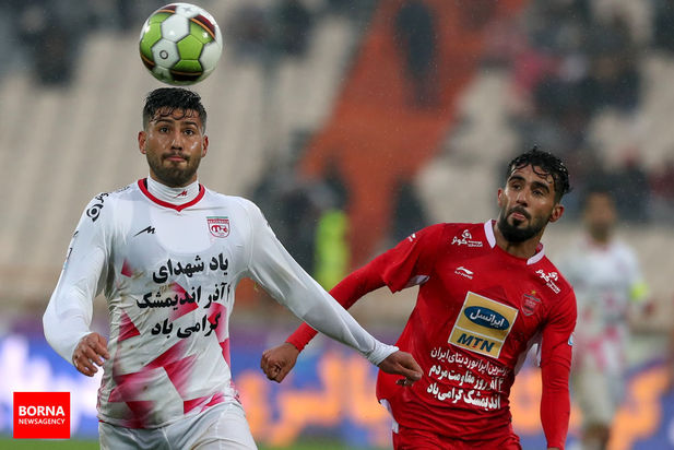 دیدار تیم های پرسپولیس تهران - تراکتورسازی تبریز