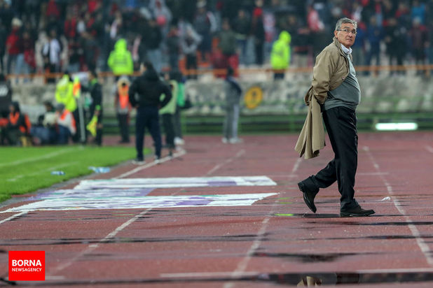 دیدار تیم های پرسپولیس تهران - تراکتورسازی تبریز