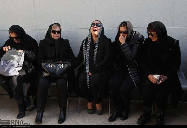 تشییع پیکر پیام صابری