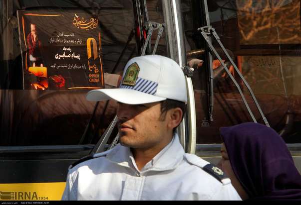 تشییع پیکر پیام صابری