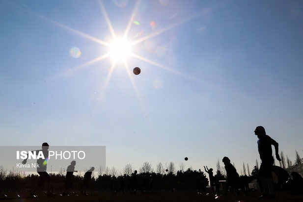 تمرین تیم ملی فوتبال بانوان