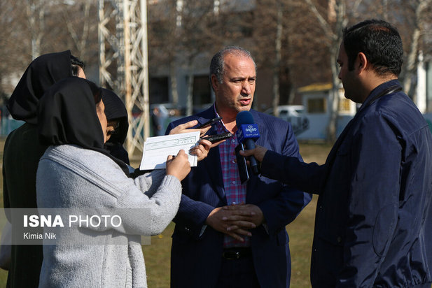 تمرین تیم ملی فوتبال بانوان