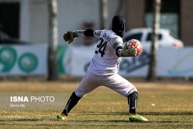 تمرین تیم ملی فوتبال بانوان
