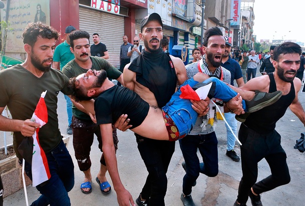 تظاهرات بغداد