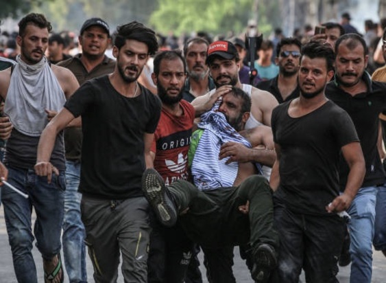 تظاهرات بغداد