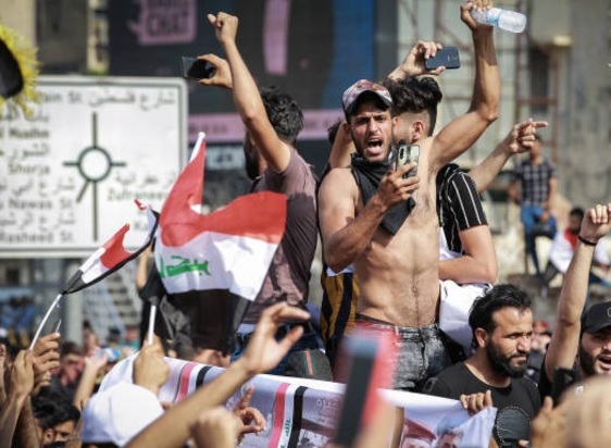 تظاهرات بغداد
