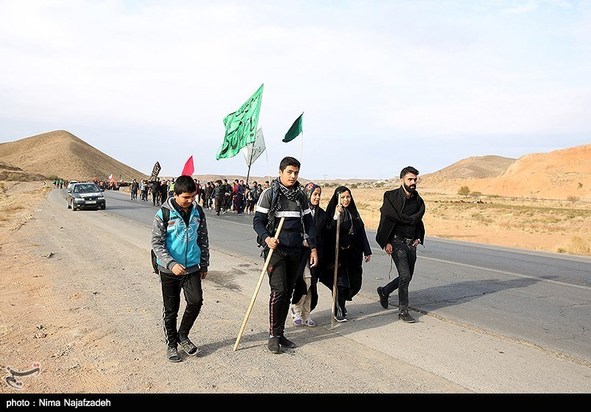 پیاده روی مشهد