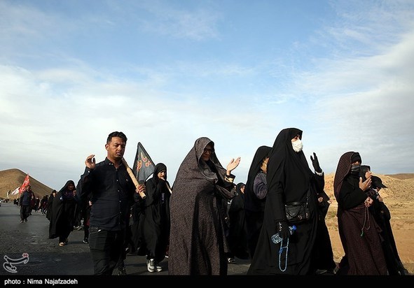 پیاده روی مشهد