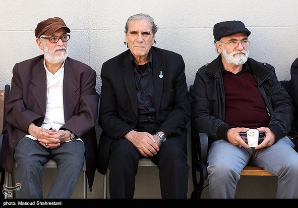 تشییع پیکر ابراهیم آبادی