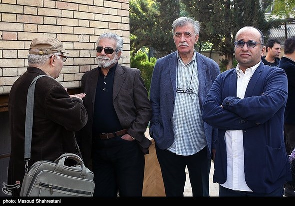 تشییع پیکر ابراهیم آبادی