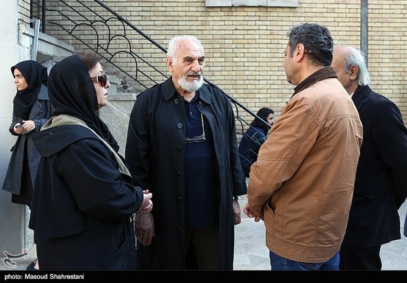 تشییع پیکر ابراهیم آبادی