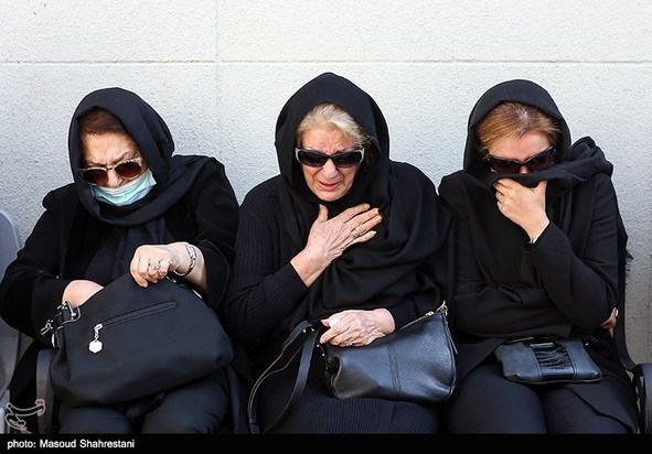 تشییع پیکر ابراهیم آبادی