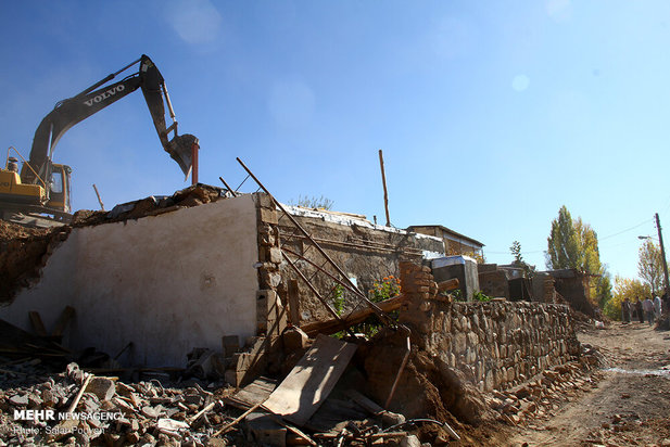 زلزله میانه