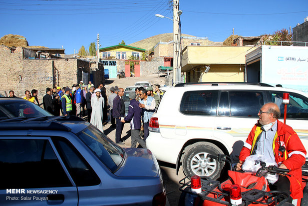 زلزله میانه