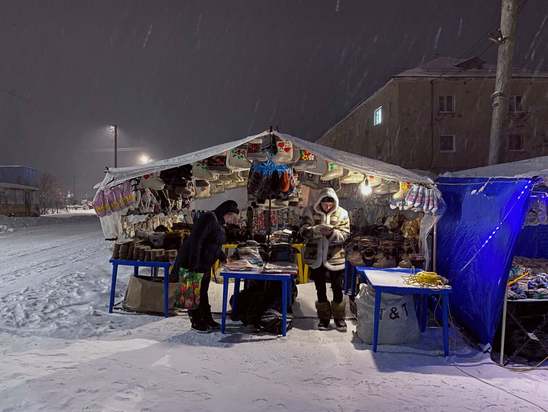 زندگی بدون خورشید در برفهای مارمانسک 