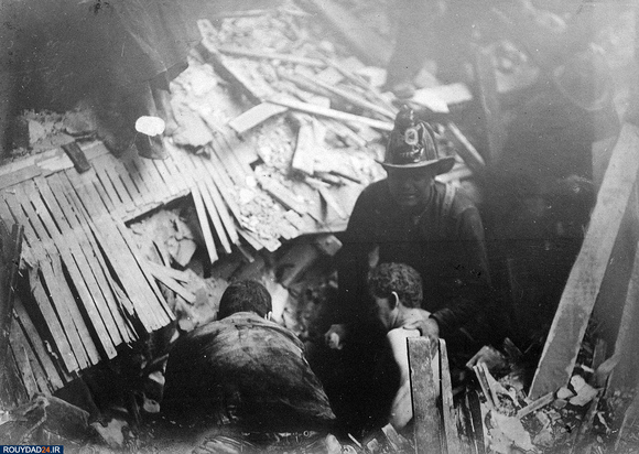 تصاویر زلزله ی سال 1906 سانفرانسیسکو