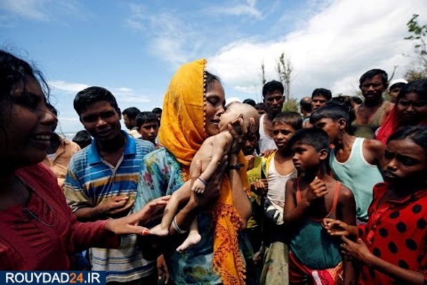 آغوش پدر و مادر تنها نقطه ی امن آسایش برای این کودکان است