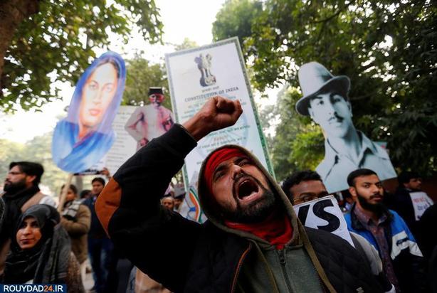 اعتراضات مردم هند علیه قوانین جدید شهروندی 
