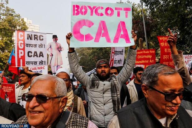 اعتراضات مردم هند علیه قوانین جدید شهروندی 