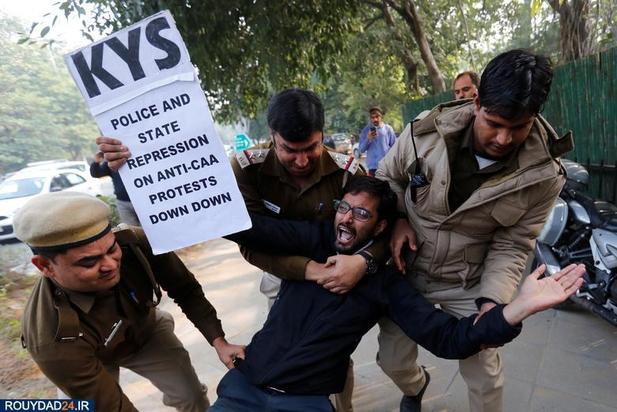 اعتراضات مردم هند علیه قوانین جدید شهروندی 