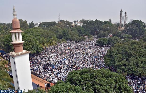 اعتراضات مردم هند علیه قوانین جدید شهروندی 