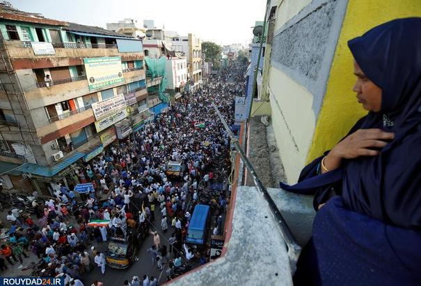 اعتراضات مردم هند علیه قوانین جدید شهروندی 