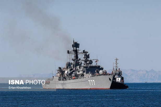 رزمایش ایران و روسیه و چین