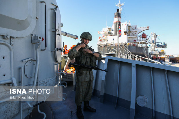 رزمایش ایران و روسیه و چین