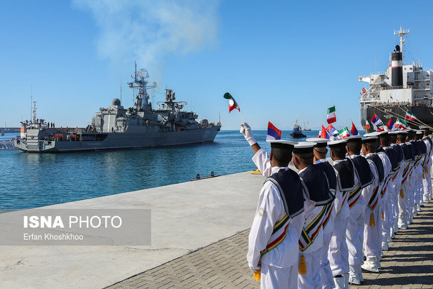 رزمایش ایران و روسیه و چین