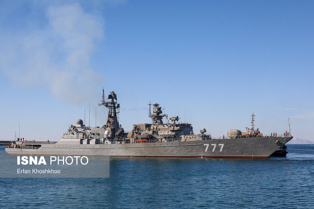 رزمایش ایران و روسیه و چین