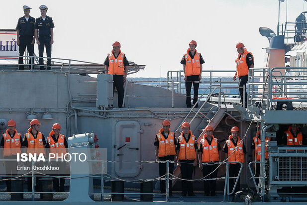 رزمایش ایران و روسیه و چین