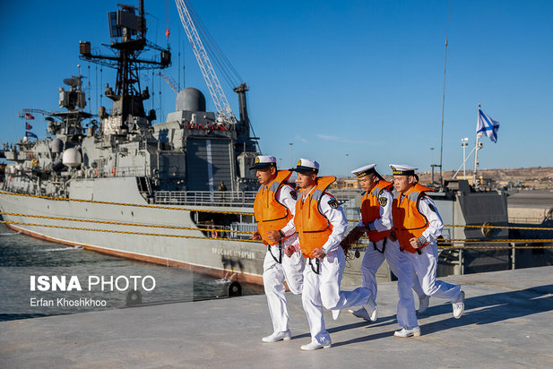 رزمایش ایران و روسیه و چین