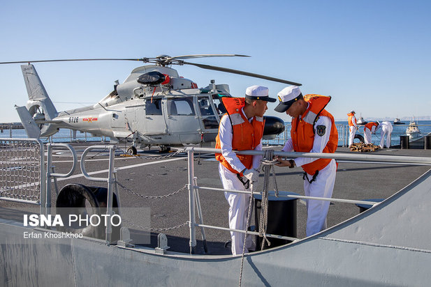 رزمایش ایران و روسیه و چین