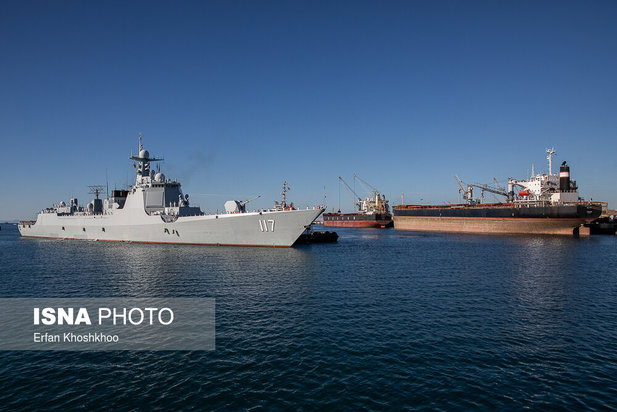 رزمایش ایران و روسیه و چین