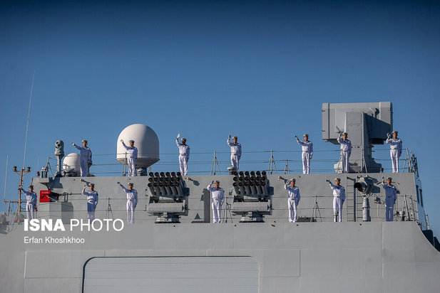 رزمایش ایران و روسیه و چین